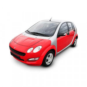 Smart Forfour I Din 2004 - 2006, Hatchback , Set Covorase Auto Tip Tavita Premium 3D, din cauciuc accesorii pentru autoturismul tau - masina v162536