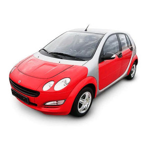 Smart Forfour I Din 2004 - 2006, Hatchback , Set Covorase Auto Tip Tavita Premium 3D, din cauciuc accesorii pentru autoturismul tau - masina v165962