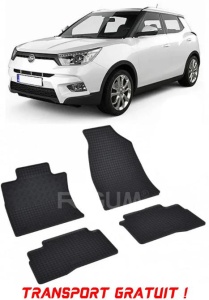 Ssang Yong Rexton Y400 fabricat din 11.2017 - Prezent, Suv, set covorase auto dedicate, din cauciuc 100% Premium - Transport Gratuit accesorii pentru autoturismul tau - masina v37695