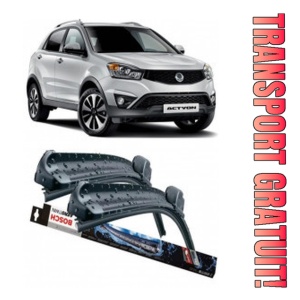 Ssangyong Actyon Set 2 stergatoare parbriz Bosch Bosch Aerotwin compatibile cu Ssangyong Actyon 2005-2013 (53 cm / 47.5 cm)