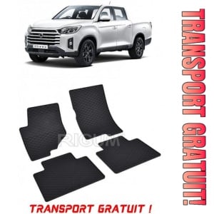 Ssangyong Korando IV, Suv, fabricat din 09.2019 - Prezent, set covorase auto dedicate, din cauciuc 100% Premium - Transport Gratuit