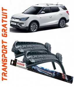 Ssangyong TIVoli Set 2 stergatoare parbriz Bosch Bosch Aerotwin compatibile cu Ssangyong TIVoli 2015 (60 cm / 40 cm) accesorii pentru autoturismul tau - masina v133999