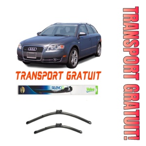Stergatoare Audi A4 B7 Avant Set 2 stergatoare parbriz Valeo 600/475mm pentru Audi A4 B7 Avant (8ED) (2004-2008) (55 cm / 55 cm)