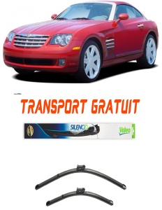 Stergatoare Chrysler Crossfire Set 2 stergatoare parbriz Valeo pentru Chrysler Crossfire 2003-2008 (55 cm / 50 cm) accesorii pentru autoturismul tau - masina v20006