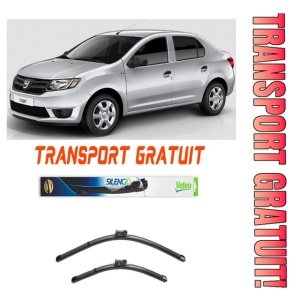 Stergatoare Dacia Logan Set 2 stergatoare parbriz Valeo pentru Dacia Logan 2012-2016 (55 cm / 50 cm)