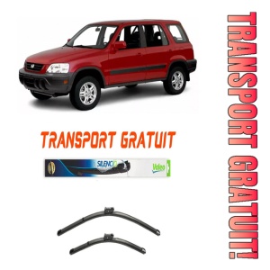 Stergatoare Honda Cr-V 2 II Set 2 stergatoare parbriz pentru parbriz pentru Honda CR-V 2 II fabricata in perioada 2001 - 2006, breloc Hella (52.5 cm / 50 cm)