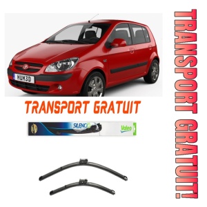 Stergatoare Hyundai Getz Set 2 stergatoare parbriz Valeo 55 cm/34 cm pentru Hyundai Getz (Tb) din 2003-2010 (55 cm / 34 cm)