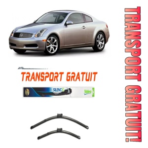 Stergatoare Infiniti G Coupe Set 2 stergatoare parbriz Valeo 65 cm/40 cm pentru Infiniti G Coupe din 2007 (65 cm / 40 cm)