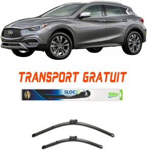 Stergatoare Infiniti Qx30 Set 2 stergatoare parbriz Valeo 600/475mm pentru Infiniti QX30 (2016) (60 cm / 47.5 cm) accesorii pentru autoturismul tau - masina v16538