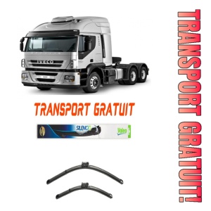 Stergatoare Iveco Trakker Set 2 stergatoare parbriz Valeo 65 cm/65 cm pentru Iveco Trakker I din 2004-2012 (65 cm / 65 cm)