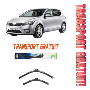 Stergatoare Kia Pro Cee'D Set 2 stergatoare parbriz Valeo 600/475mm pentru Kia PRO CEE'D (ED) (2008-2012) (60 cm / 45 cm)