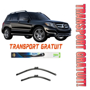 Stergatoare Mercedes Glk-Class Set 2 stergatoare parbriz Valeo 600/475mm pentru Mercedes-Benz GLK-CLASS (X204) (2008-2015) (55 cm / 45 cm)