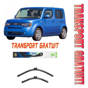 Stergatoare Nissan Cube Set 2 stergatoare parbriz Valeo 600/475mm pentru Nissan CUBE (Z12) (2009) (50 cm / 50 cm)