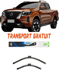 Stergatoare Nissan Np300 Set 2 stergatoare parbriz Valeo 60 cm/47.5 cm pentru Nissan Np300 Navara (D40) din 2005-2016 (60 cm / 47.5 cm) accesorii pentru autoturismul tau - masina v8474