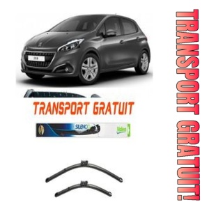 Stergatoare Peugeot 208 Set 2 stergatoare parbriz Valeo pentru Peugeot 208 2013-2019 (65 cm / 40 cm)