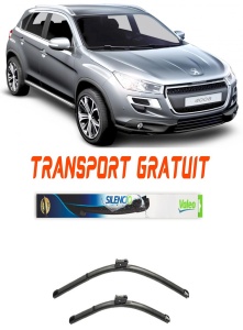 Stergatoare Peugeot 4008 Set 2 stergatoare parbriz Valeo pentru Peugeot 4008 2012 (60 cm / 53 cm) accesorii pentru autoturismul tau - masina v14540