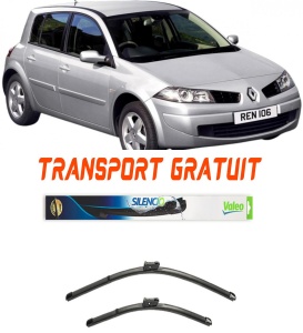 Stergatoare Renault Megane II Hatchback Van Set 2 stergatoare parbriz Valeo 60 cm/45 cm pentru Renault Megane II Hatchback Van (Km0/2_) din 2003-2008 (60 cm / 45 cm) accesorii pentru autoturismul tau - masina v16061