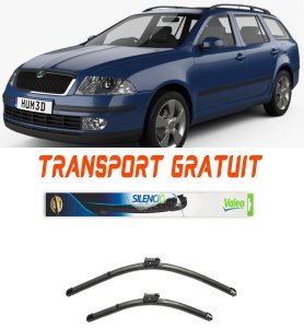 Stergatoare Set 2 stergatoare parbriz Valeo 600/475mm pentru Skoda OCTAVIA II Combi (1Z5) (2004-2013) Valeo accesorii pentru autoturismul tau - masina v19136