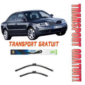 Stergatoare Set 2 stergatoare parbriz Valeo 600/475mm pentru Skoda SUPERB I (3U4) (2001-2008) Valeo