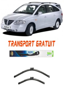 Stergatoare Ssangyong Rodius I Set 2 stergatoare parbriz Valeo 60 cm/45 cm pentru Ssangyong Rodius I din 2005 (60 cm / 45 cm) accesorii pentru autoturismul tau - masina v9374