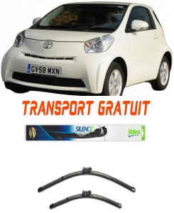 Stergatoare Toyota Iq Set 2 stergatoare parbriz Valeo 600/475mm pentru Toyota IQ (_J1_) (2009-2015) (53 cm / 45 cm) accesorii pentru autoturismul tau - masina v10756