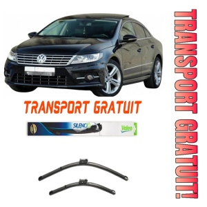 Stergatoare Volkswagen Cc B7 Set 2 stergatoare parbriz Valeo 60 cm/47.5 cm pentru Volkswagen Cc B7 (358) din 2011-2016 (60 cm / 47.5 cm)