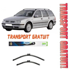 Stergatoare Volkswagen Golf IV Variant Set 2 stergatoare parbriz Valeo 53 cm /45 cm pentru Volkswagen Golf IV Variant (1J5) din 2000-2006 (53 cm / 45 cm)