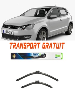 Stergatoare Volkswagen Polo IV Saloon Set 2 stergatoare parbriz Valeo 600/475mm pentru Volkswagen POLO IV Saloon (9A4, 9A2, 9N2, 9A6) (2002-2012) (53 cm / 47.5 cm) accesorii pentru autoturismul tau - masina v18626