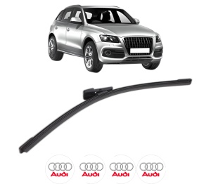 Stergator lamela spate AUDI Q5 Van (8RB) din 2008 - 2017, pentru luneta auto, Bosch Aerotwin, din cauciuc siliconat rezistent, 4 Stickere Auto AUDI v25864