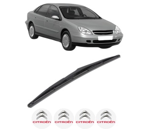 Stergator lamela spate CITROEN C5 I (DC_) din 2001 - 2004, pentru luneta auto, Bosch Twin, din cauciuc siliconat rezistent, 4 Stickere Auto CITROEN v33894