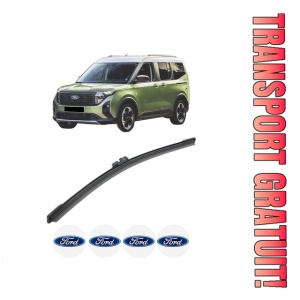 Stergator lamela spate FORD TOURNEO COURIER V769 MPV (N1P) din 2023, pentru luneta auto, Bosch Aerotwin, din cauciuc siliconat rezistent, 4 Stickere Auto FORD