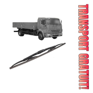 Stergator lamela spate KAMAZ 4308 din 2003, pentru luneta auto, Bosch Twin, din cauciuc siliconat rezistent, 4 Stickere Auto KAMAZ