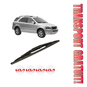 Stergator lamela spate KIA SORENTO I VAN (JC) din 2005 - 2006, pentru luneta auto, Bosch Twin, din cauciuc siliconat rezistent, 4 Stickere Auto KIA
