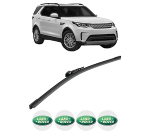 Stergator lamela spate LAND ROVER DISCOVERY V VAN (L462) din 2016 - 2018, pentru luneta auto, Bosch Aerotwin, din cauciuc siliconat rezistent, 4 Stickere Auto LAND ROVER v22669