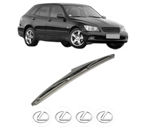 Stergator lamela spate LEXUS IS SportCross (_E1_) din 2001 - 2005, pentru luneta auto, Bosch Twin, din cauciuc siliconat rezistent, 4 Stickere Auto LEXUS v24899