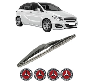 Stergator lamela spate MERCEDES-BENZ B-CLASS Sports Tourer (W246, W242) din 2011 - 2018, pentru luneta auto, Bosch Twin, din cauciuc siliconat rezistent, 4 Stickere Auto MERCEDES-BENZ v27314
