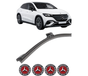Stergator lamela spate MERCEDES-BENZ EQE SUV (X294) din 2022, pentru luneta auto, Bosch Aerotwin, din cauciuc siliconat rezistent, 4 Stickere Auto MERCEDES-BENZ v25264