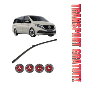 Stergator lamela spate MERCEDES-BENZ EQV (W447) din 2020, pentru luneta auto, Bosch Aerotwin, din cauciuc siliconat rezistent, 4 Stickere Auto MERCEDES-BENZ