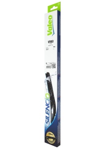 Stergator lamela spate RENAULT CAPTUR II (HF_) din 2020, pentru luneta auto, Valeo Silencio, din cauciuc siliconat rezistent, 4 Stickere Auto RENAULT v16413