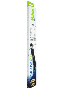 Stergator lamela spate TOYOTA AYGO (_B1_) din 2005 - 2014, pentru luneta auto, Valeo Silencio, din cauciuc siliconat rezistent, 4 Stickere Auto TOYOTA v19605