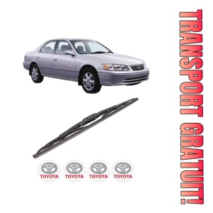 Stergator lamela spate TOYOTA CAMRY Saloon (_V3_) din 2001 - 2006, pentru luneta auto, Bosch Twin, din cauciuc siliconat rezistent, 4 Stickere Auto TOYOTA