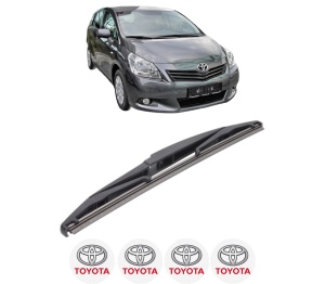 Stergator lamela spate TOYOTA VERSO VAN (_R2_) din 2009 - 2018, pentru luneta auto, Bosch Twin, din cauciuc siliconat rezistent, 4 Stickere Auto TOYOTA v23929