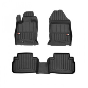 Subaru Forester V E-Boxer Din 06.2019 - Prezent, Suv Set Covorase Auto Tip Tavita Premium 3D, din cauciuc accesorii pentru autoturismul tau - masina v161593