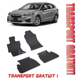 Subaru Impreza V, Hatchback, fabricat din 2017 - Prezent, set covorase auto dedicate, din cauciuc 100% Premium - Transport Gratuit