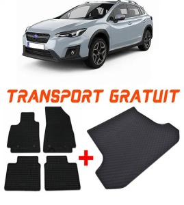 Subaru Xv E-Boxer Suv din 12.2019 - Prezent *2, Set Covorase + tavita portbagaj auto accesorii pentru autoturismul tau - masina v2324
