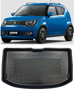 Suzuki Ignis III Hatchback din 01.2017 - Prezent, Tavita Pentru Portbagaj Lux Premium Dedicata, Bancheta Culisanta *2 accesorii pentru autoturismul tau - masina v203962