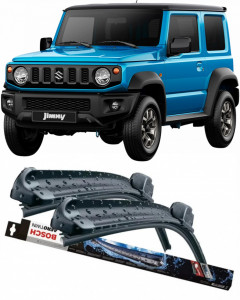 Suzuki Jimny Set 2 stergatoare parbriz Bosch Bosch Aerotwin compatibile cu Suzuki Jimny 2018 (40 cm / 40 cm) accesorii pentru autoturismul tau - masina v120375