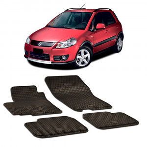 Suzuki SX4 (2006 - 2013) Set 4 covorase auto cauciuc Urban Line