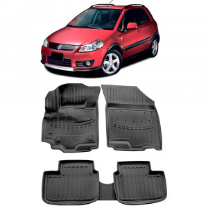 Suzuki Sx4 I (2006-2013) Set Covorase Auto Cauciuc Umbrella Modern Line accesorii pentru autoturismul tau - masina v148496