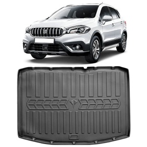 Suzuki SX4 III S-Cross Cu Podea Joasa (2021-prezent) Tavita cauciuc pentru protectie portbagaj dedicata pentru Suzuki Sx4 Transport Gratuit accesorii pentru autoturismul tau - masina v26055